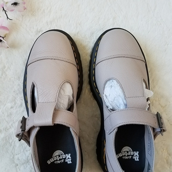 DR. MARTENS BETHAN PISA LEATHER PLATFORM MARY JANE SHOES - Picture 6 of 8